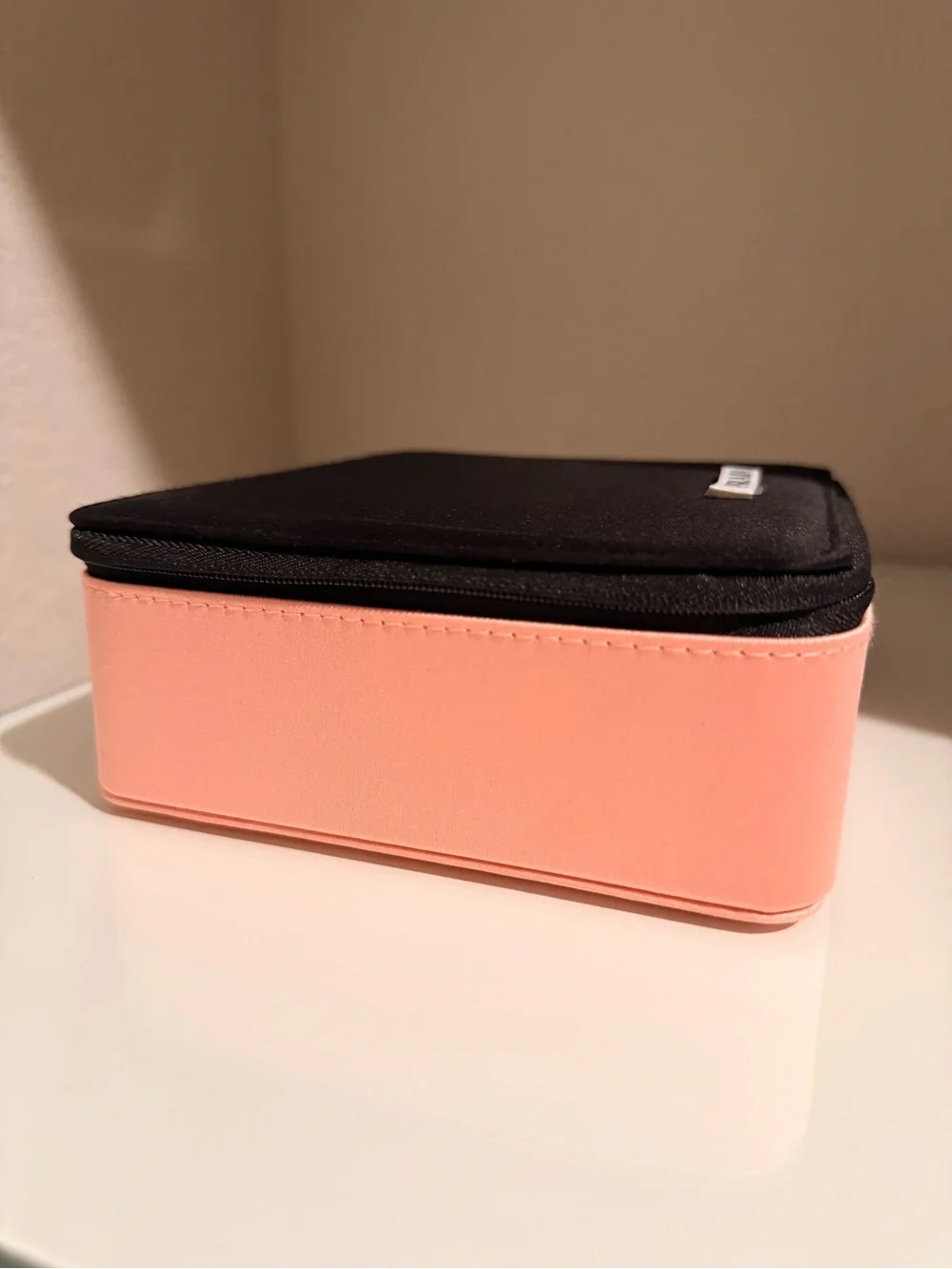 Prada Beauty Pink and Black Travel Storage Case
